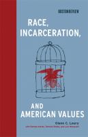 Race, incarceration, and American values