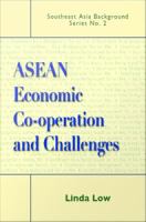 ASEAN economic co-operation and challenges /