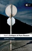 Kant's 'Critique of Pure Reason' : A Reader's Guide.