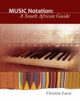 Music notation : a South African guide /