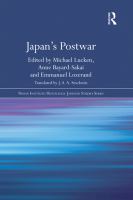 Japan's Postwar.