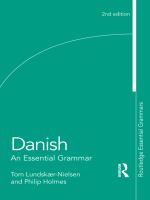 Danish an essential grammar /