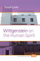 Wittgenstein on the Human Spirit.