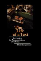 The life of a text performing the Rāmcaritmānas of Tulsidas /