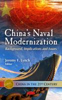 China's Naval Modernization : Background, Implications and Issues.