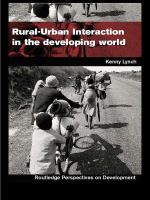 Rural-urban interaction in the developing world