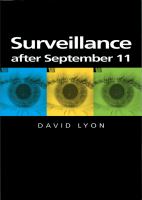 Surveillance after September 11 /