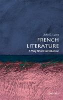 French literature : a very short introduction /