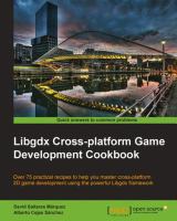 Libgdx Cross-platform Game Development Cookbook.