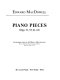 Piano pieces : (op. 51, 55, 61, 62) /