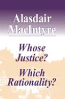 Whose justice? Which rationality? /