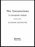 The Unconscious : A Conceptual Analysis.