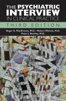 The psychiatric interview in clinical practice