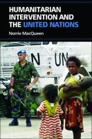 Humanitarian intervention and the United Nations /