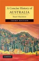 A concise history of Australia /