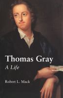 Thomas Gray : a life /