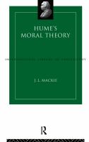 Hume’s Moral Theory