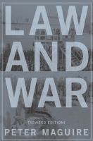 Law and war international law & American history /