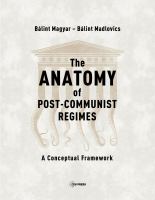 The anatomy of post-communist regimes a conceptual framework /