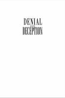 Denial and Deception : An Insider's View of the CIA.