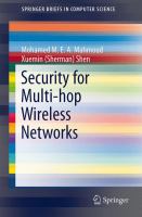 Security for Multi-hop Wireless Networks