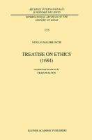 Treatise on ethics (1684) /