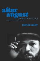 After August blues, August Wilson, and American drama /