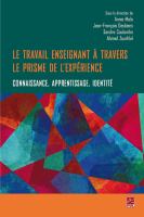 Le Travail Enseignant à Travers le Prisme de l'expérience