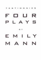 Testimonies : four plays /