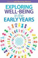 Exploring Wellbeing in the Early Years.
