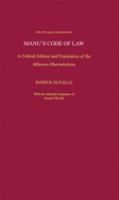 Manu's code of law : a critical edition and translation of the Manava-Dharmasastra /