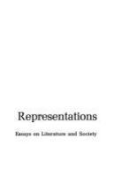 Representations : essays on literature and society /