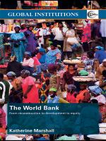 The World Bank : from reconstruction to development to equity /