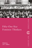 Fifty-One Key Feminist Thinkers.