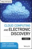 Cloud computing and electronic discovery