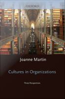 Cultures in Organizations : Three Perspectives.