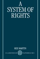 A System of Rights.