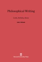 Philosophical writing an introduction /