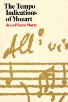 The tempo indications of Mozart /