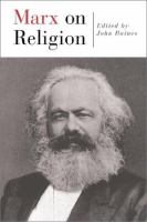 Marx on religion /