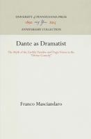 Dante as dramatist : the myth of the earthly paradise and tragic vision in the Divine comedy /