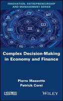 Complex decision-making in economy and finance