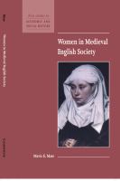 Women in medieval English society /
