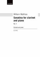 Sonatina for clarinet in B flat and piano /