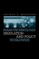 Nanotechnology regulation and policy worldwide