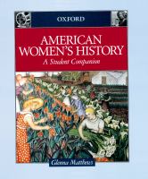 American women's history a student companion /