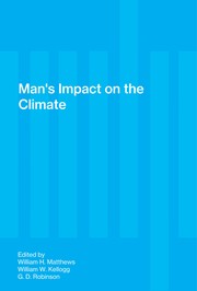 Man's impact on the climate. /