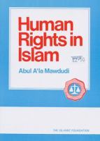 Human rights in Islam /