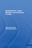 Globalization, labor markets and inequality in India