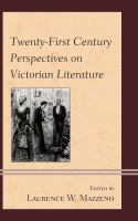Twenty-First Century Perspectives on Victorian Literature.